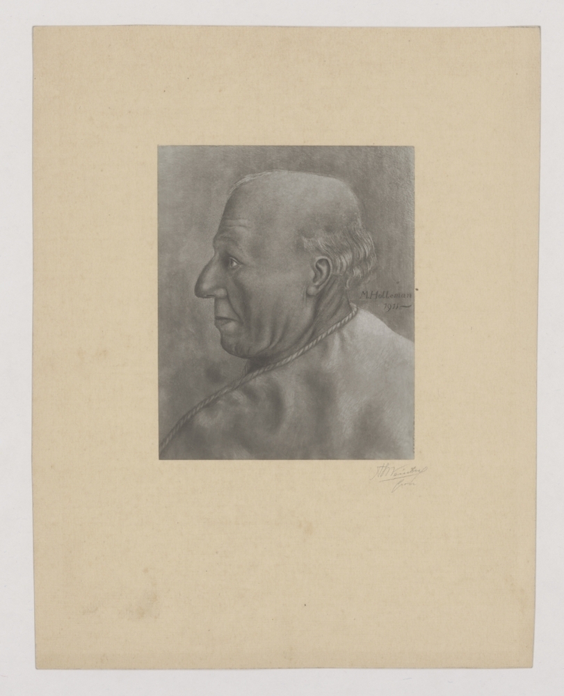 Hoofd van een oude man