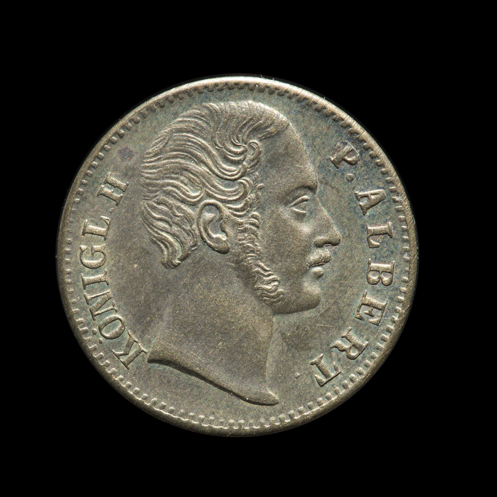 Speel- of legpenning Neurenberg z.j. Prins Albert