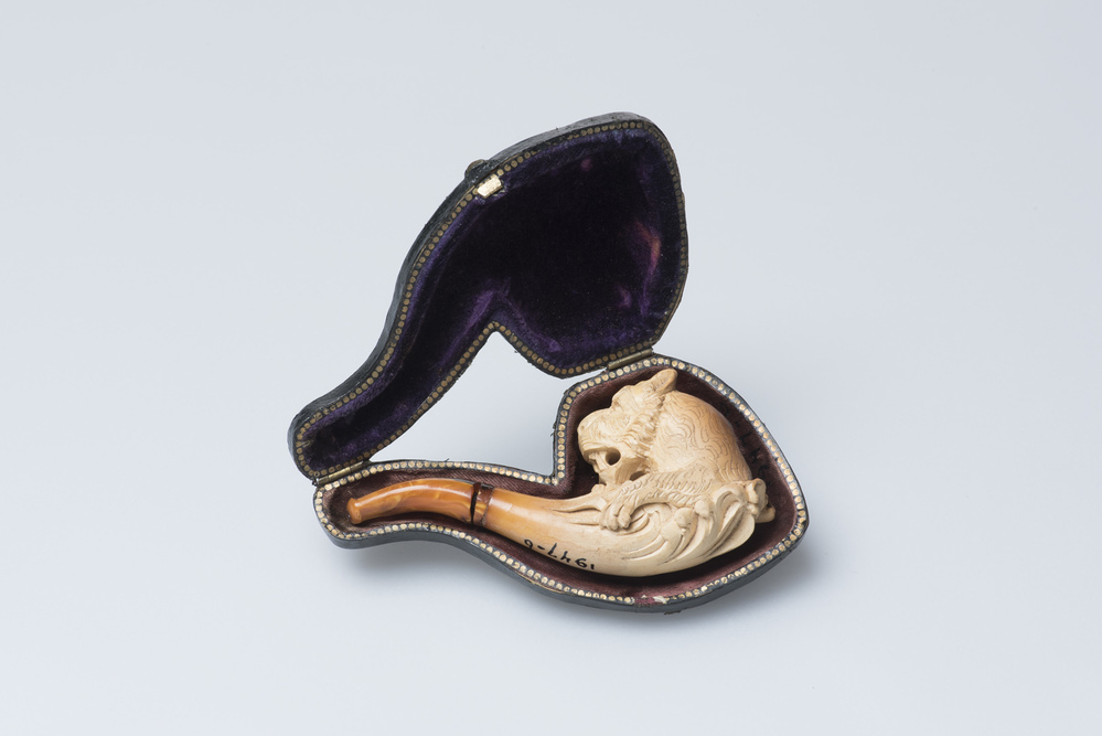 Sigarenpijpje in etui