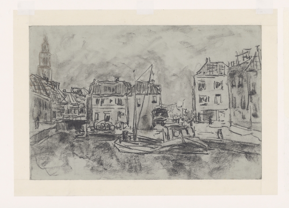 Stadsgezicht bij de Steentilbrug