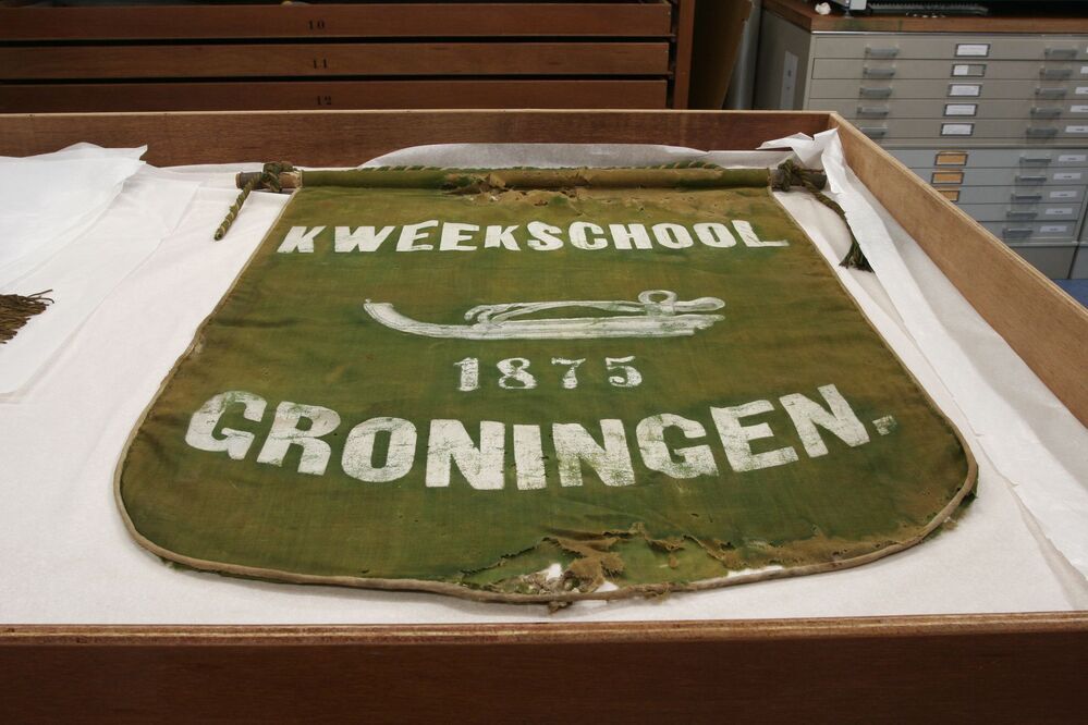 Vaandel Kweekschool 1875