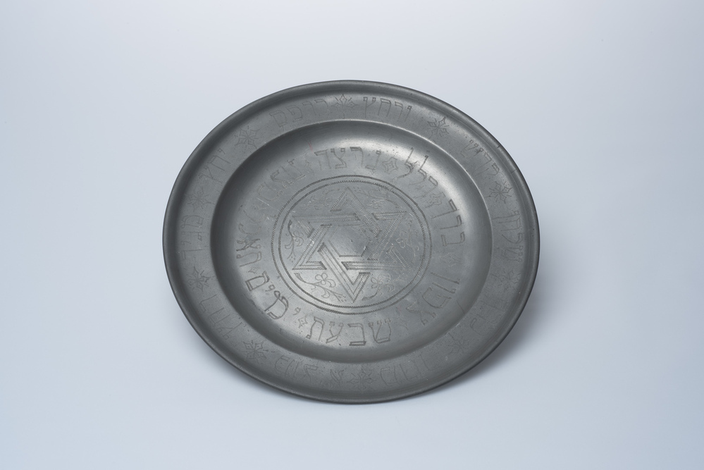 Seiderschotel van tin