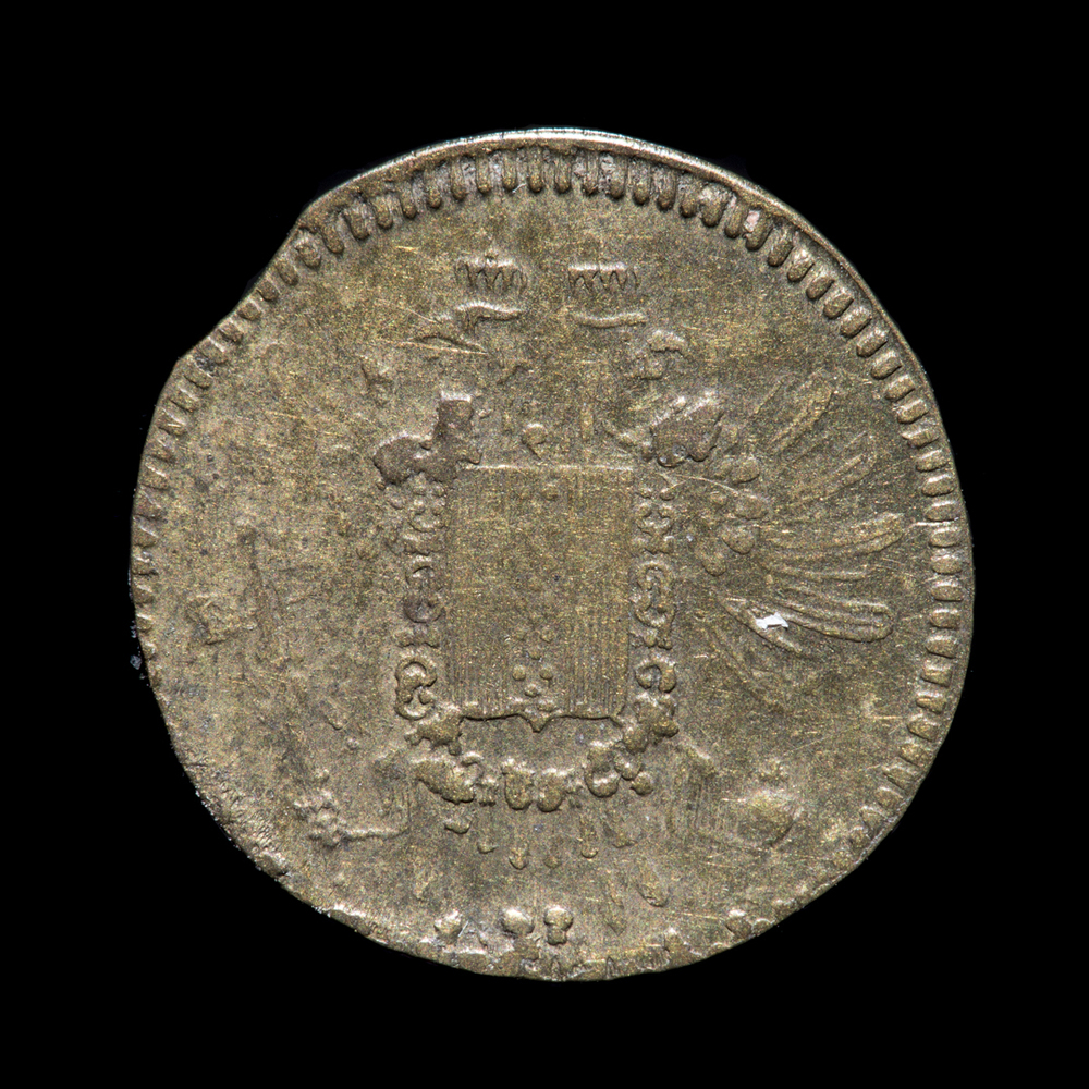 Speel- of legpenning Neurenberg z.j. Fantasiewapen