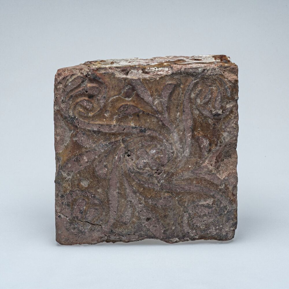 Bakstenen siertegel (Aduard)