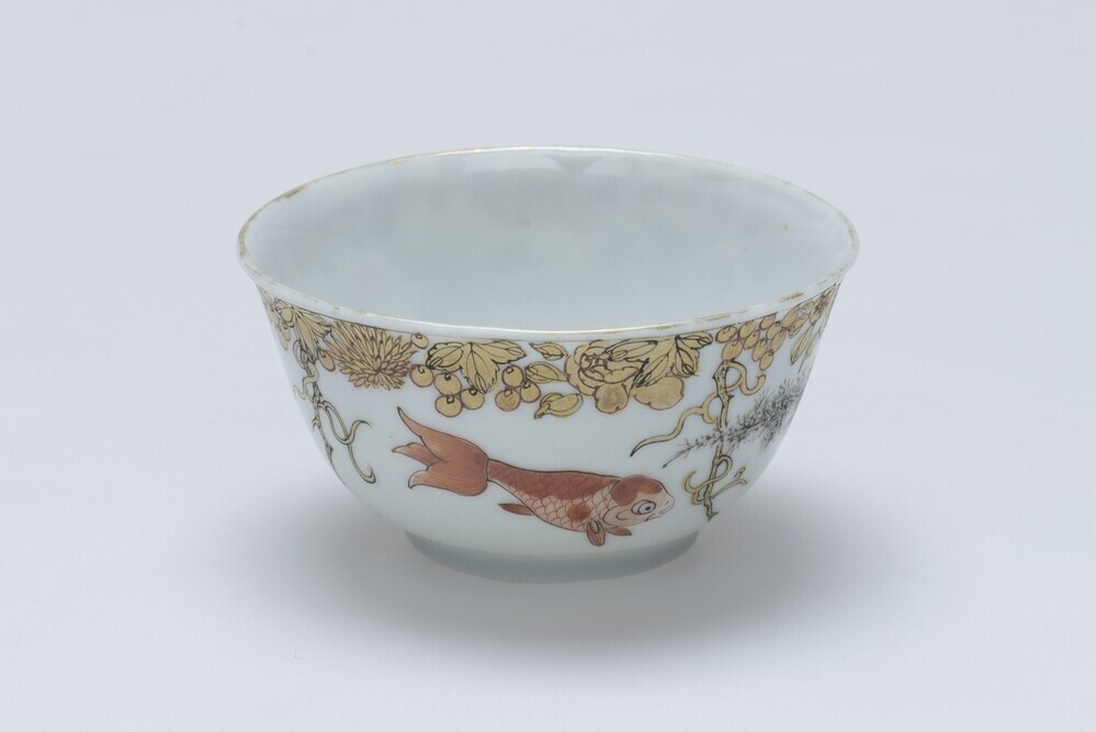 Theekopjes, van theeservies van Chinees porselein