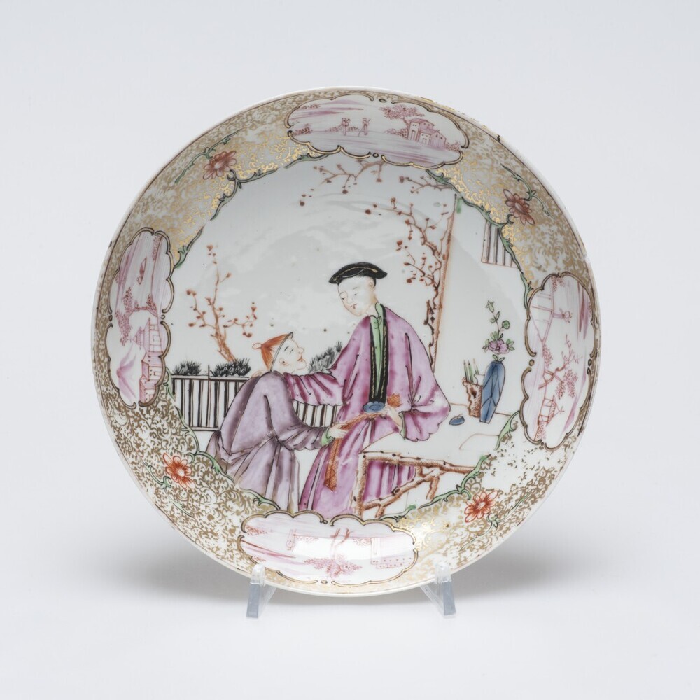 Schaal, van theeservies van Chinees porselein