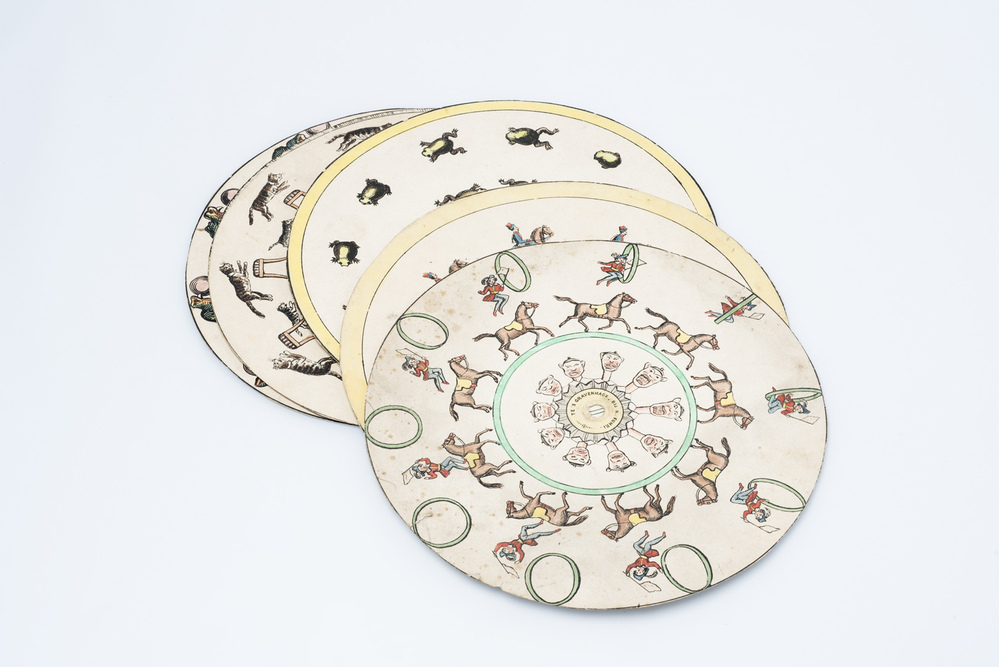 Platen voor wondertrommel of stroboscoop