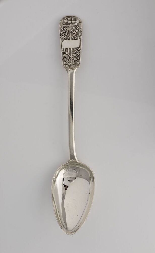 Oostzeelepel van zilver