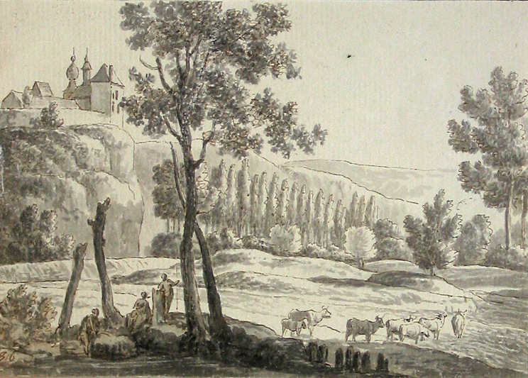 Bergachtig landschap