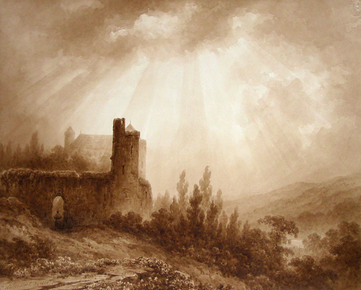 Heuvelachtig landschap