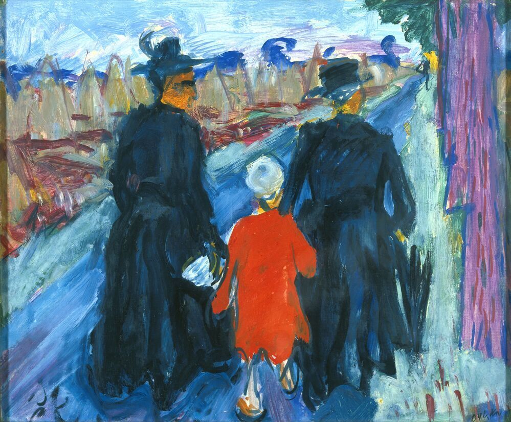 Landschap met figuren