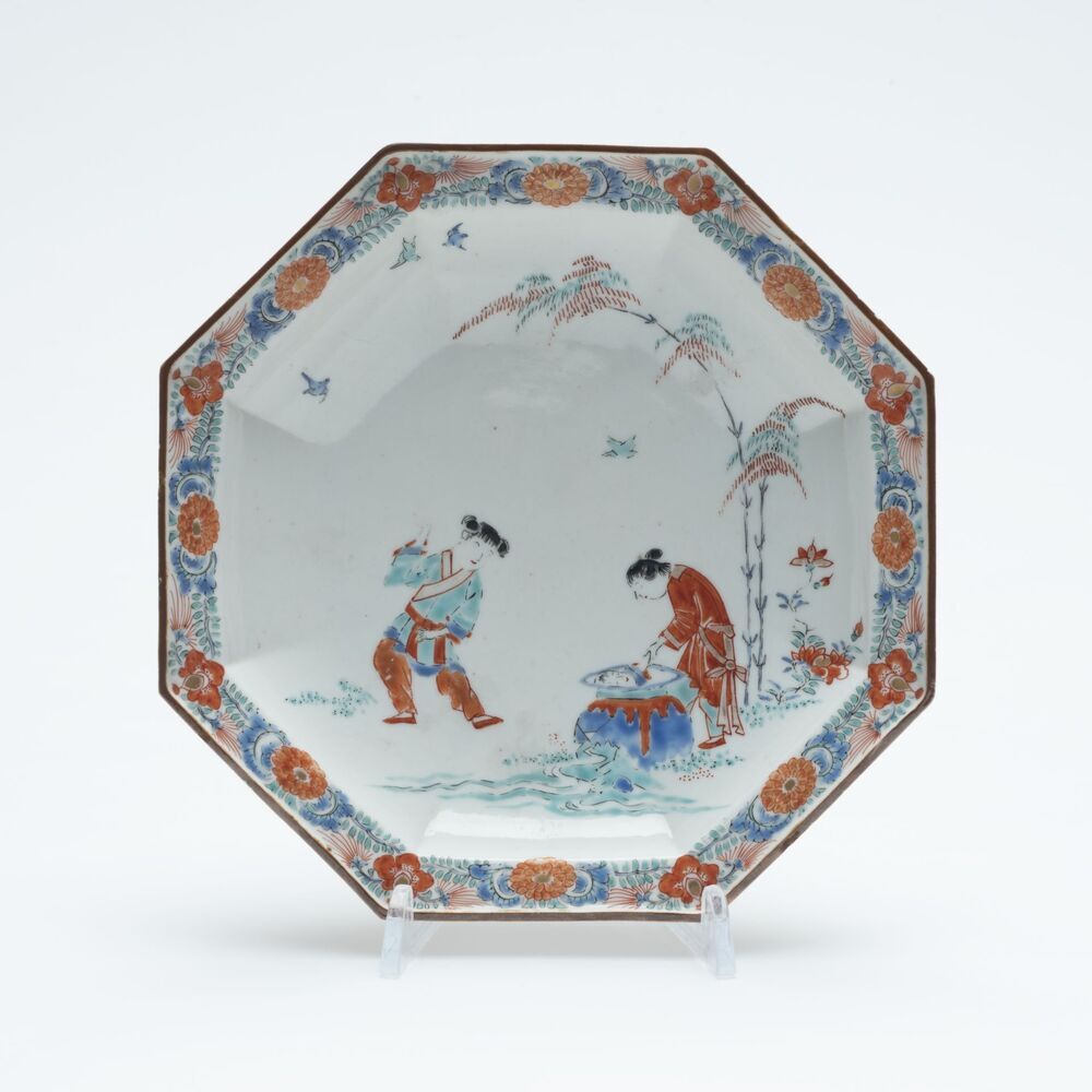 Achtkantig bord 'Hob in the well'