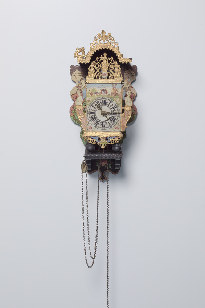 Groningse wandklok / stoeltjesklok