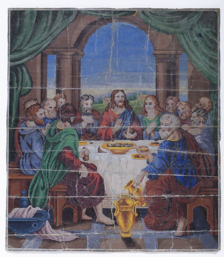 Borduur voorbeeld: Het laatste avondmaal