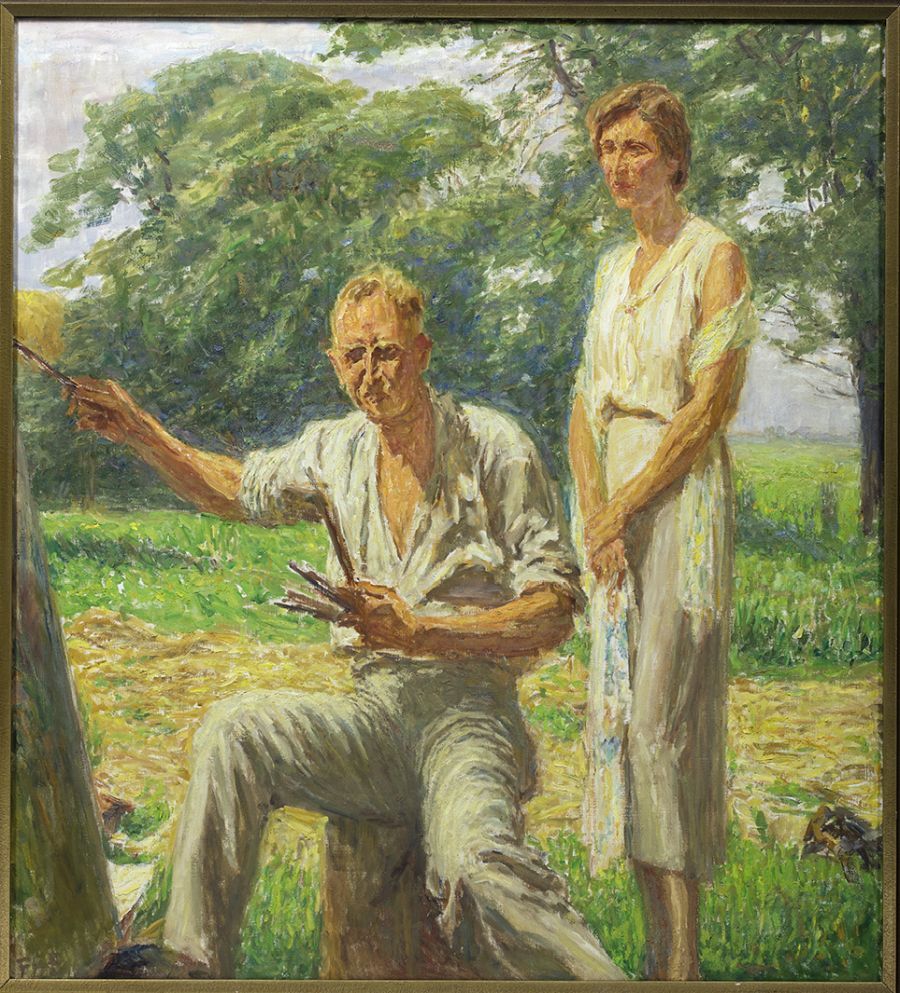 Johan Dijkstra en zijn vrouw