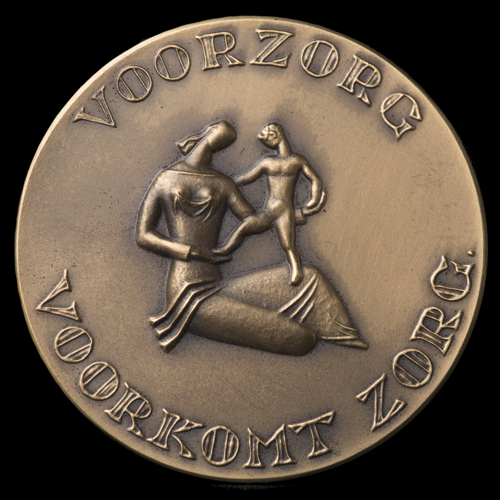 Penning 100 jaar Verzekerings Maatschappij Der Nederlanden.