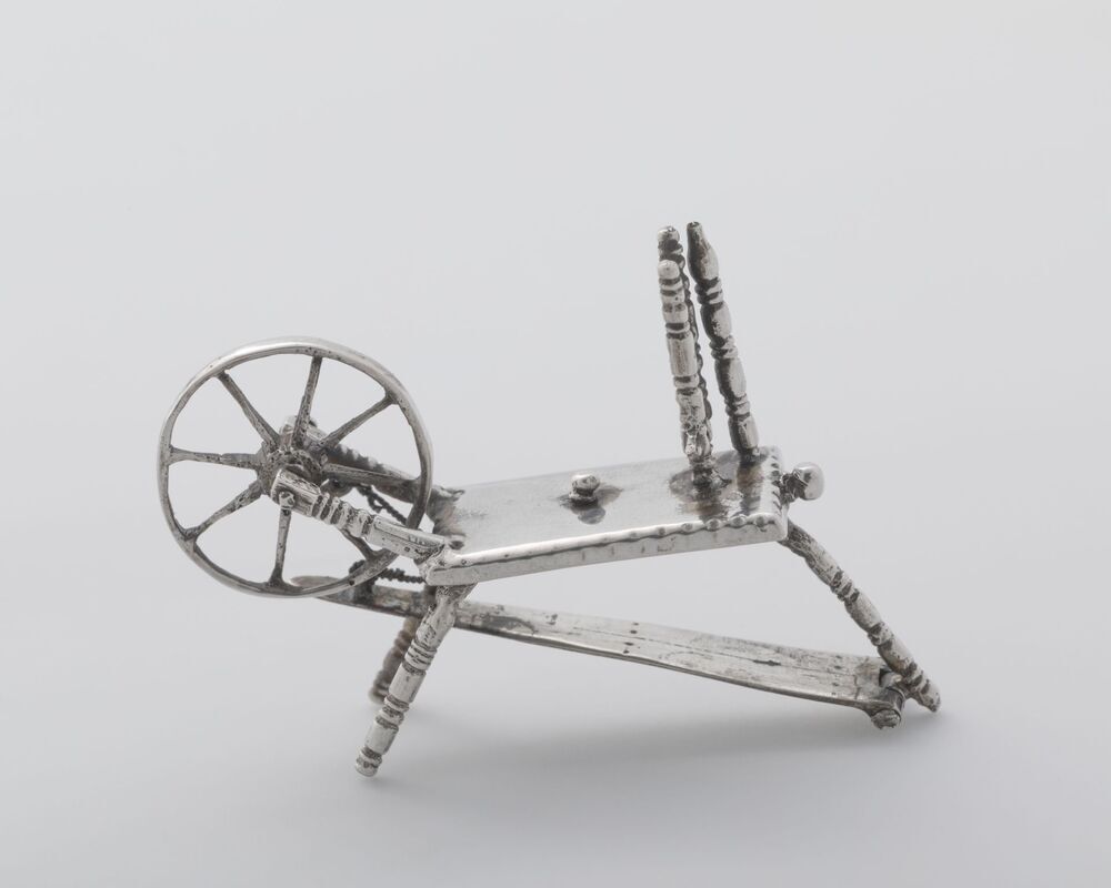 miniatuur spinnewiel