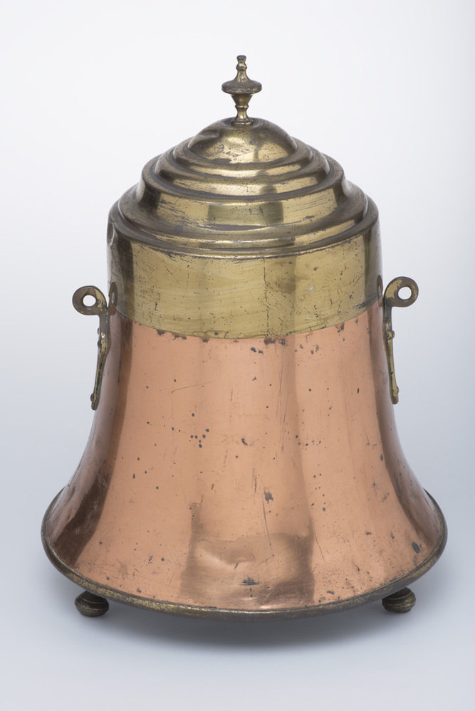 doofpot van koper en messing