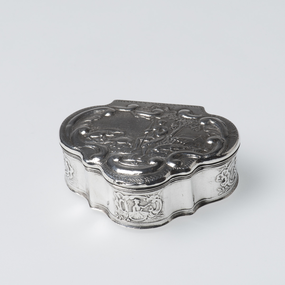Snuifdoos van zilver
