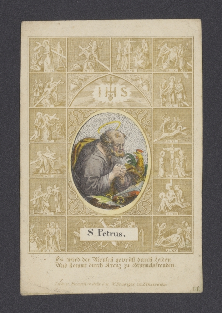 Bidprentje: S. Petrus