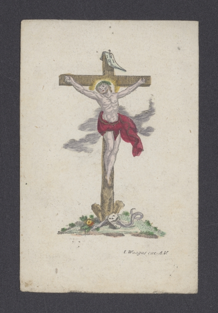 Bidprentje: Christus aan het kruis