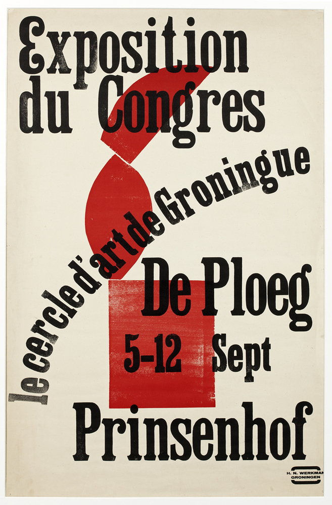 Affiche De Ploeg 'Exposition du Congres' (G-101)