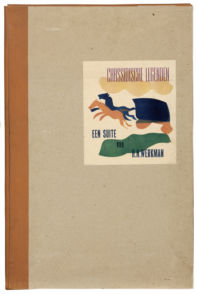 Chassidische legenden I, een suite van H.N. Werkman (BS-14)