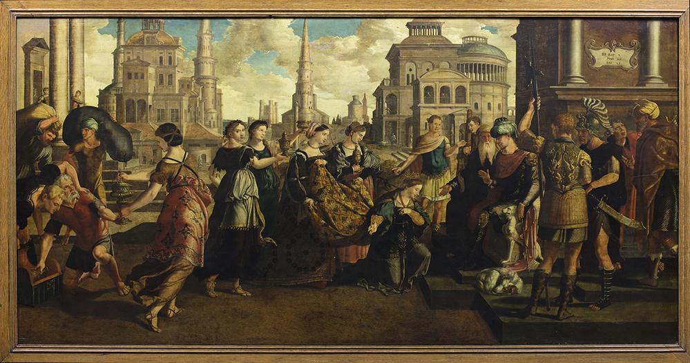 VERVALLEN Salomo en de koningin van Sheba