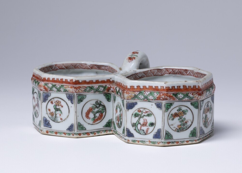 Houder, onderdeel van een olie- en azijnstel