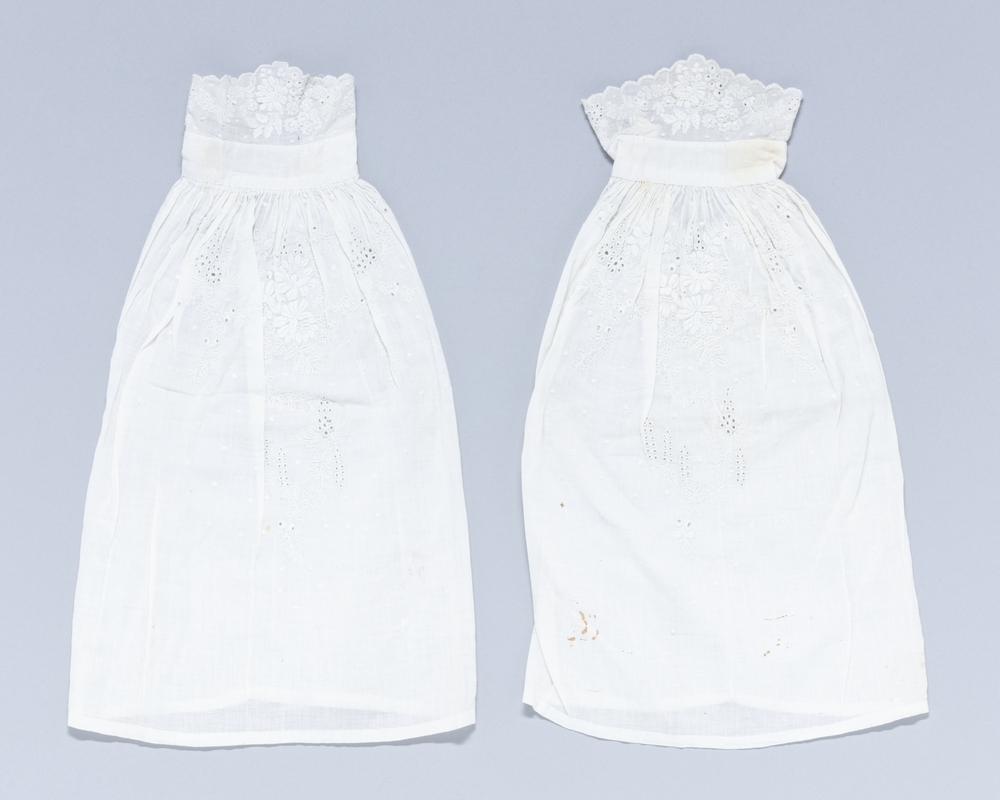 Insteekmouwen van katoen