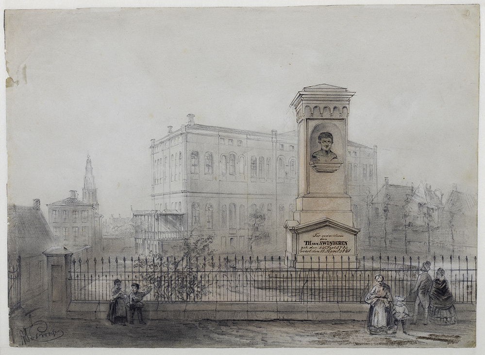Monument voor prof. Th. van Swinderen