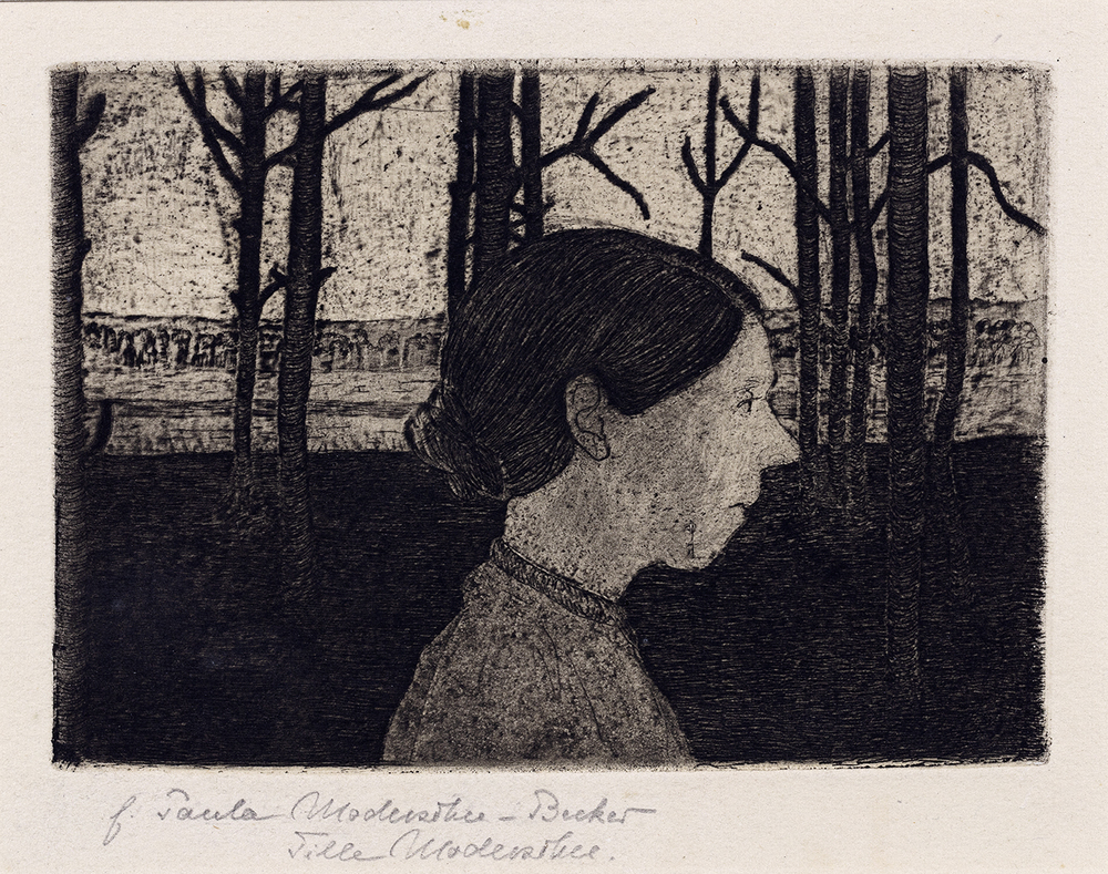 Portret van een boerin