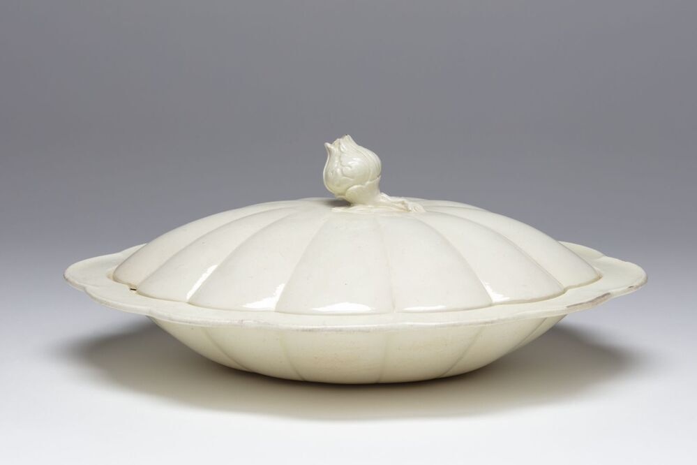 Kleine ovale dekschaal