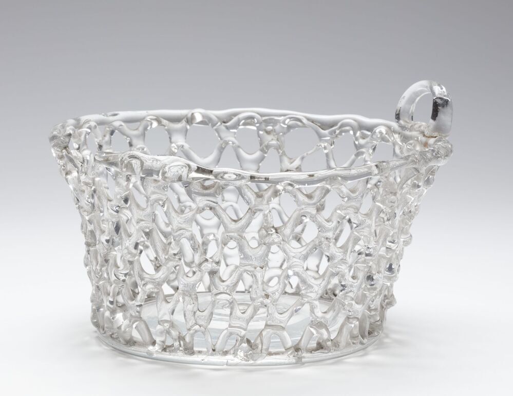 Glazen (fruit)mandje