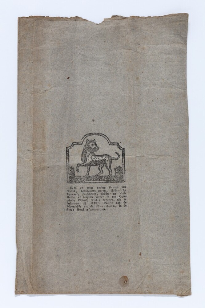 Tabakszak DE BONTE HOND