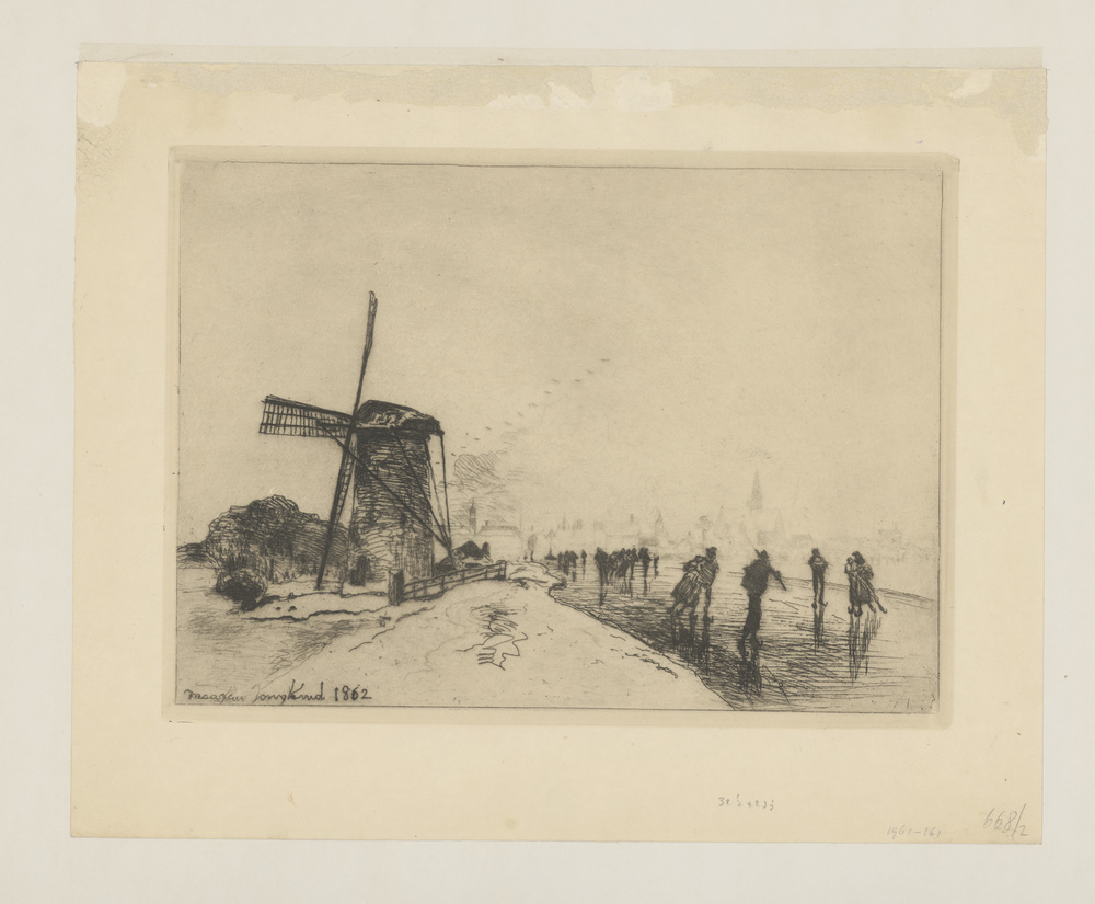 Gezicht op Maassluis