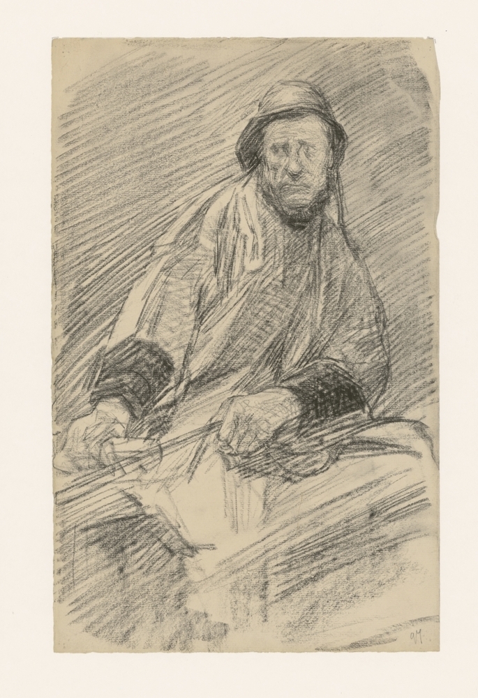 Schipper met zuidwester