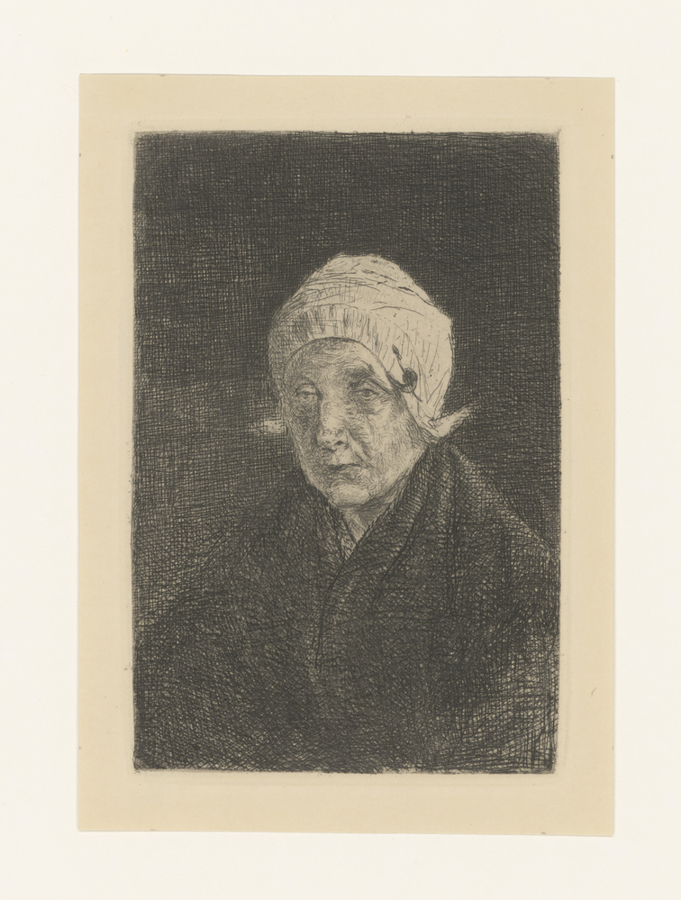 Katwijkse oude vrouw