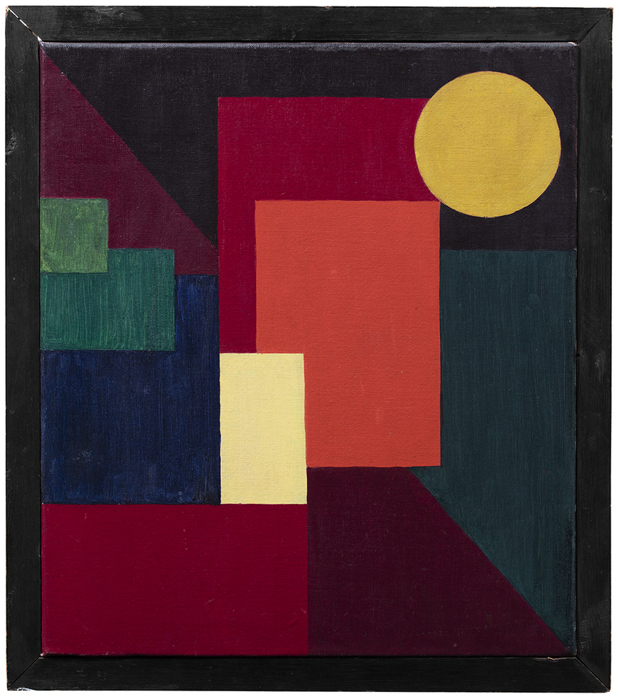 Compositie met diagonaal