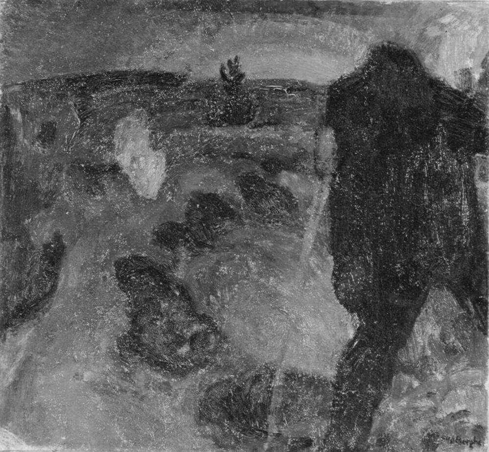 VERVALLEN Studie voor 'De schilder'