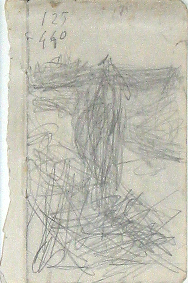 Man te paard op landweg