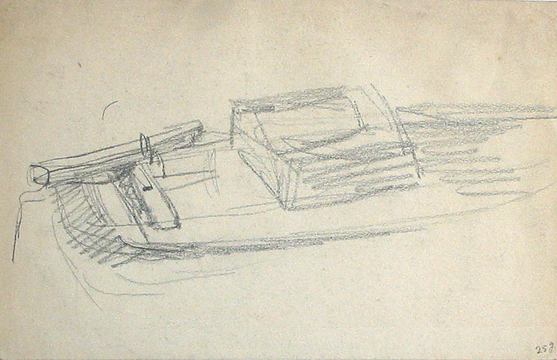 Achterdek van een schip