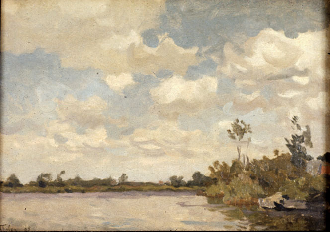 VERVALLEN (retour eigenaar) Oeverlandschap