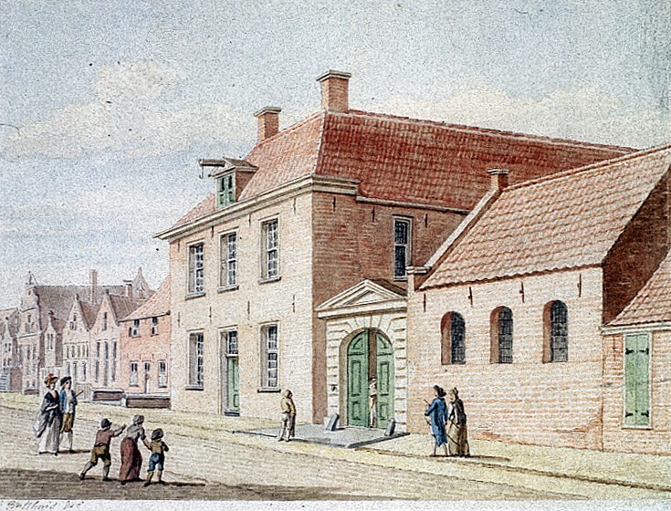 Stadswerkhuis, Haddingestraat oostzijde