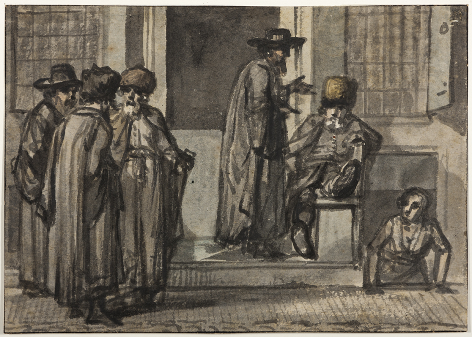 Gezicht in de Jodenbreestraat