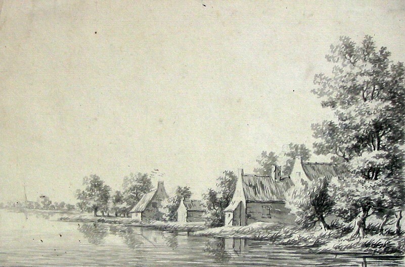 Huizen aan het water