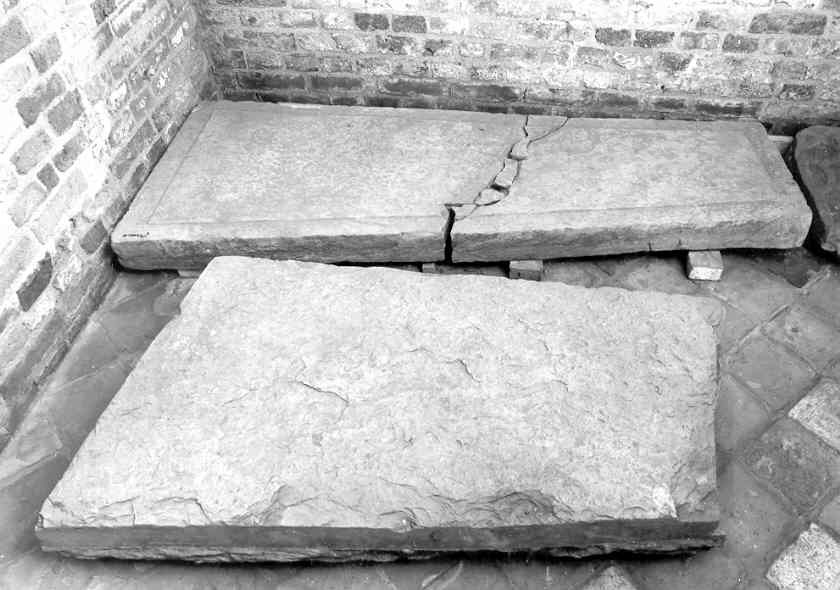 Sarcofaagdeksel of grafsteen