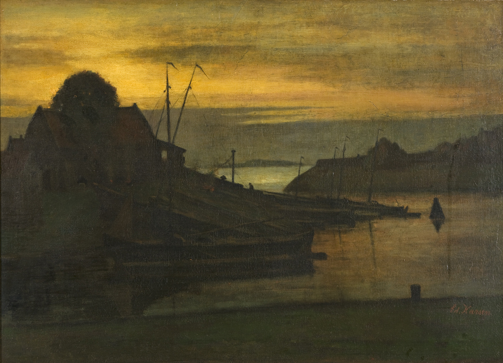 Scheepswerf te Muiden