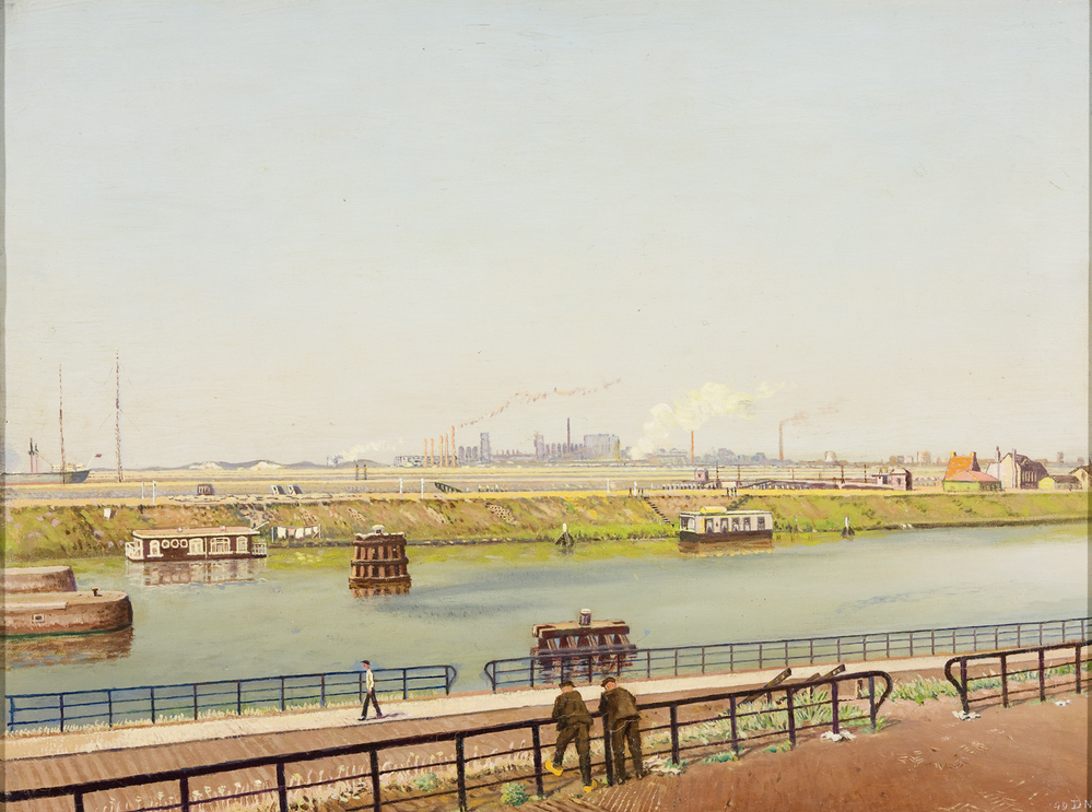 Hoogovens en Noordzeekanaal