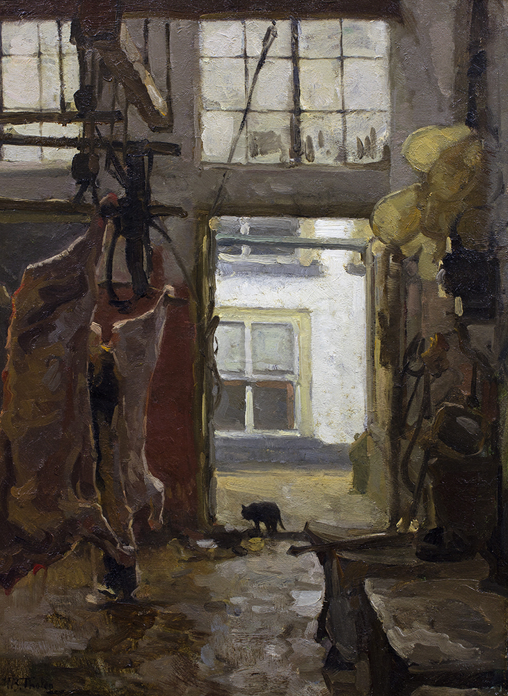 Slachterij interieur